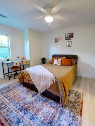 Bedroom - The Flats at The Pier near Clemson Apartments