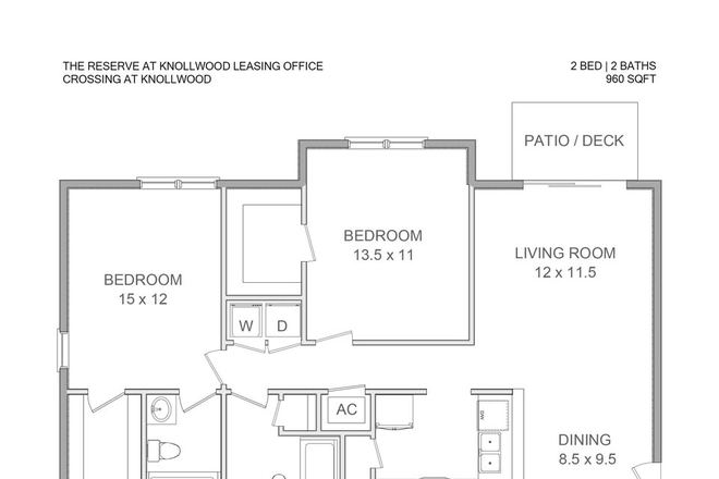 Layout - The Crossing at Knollwood Apartments