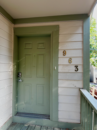 Front Door - College House on the hill