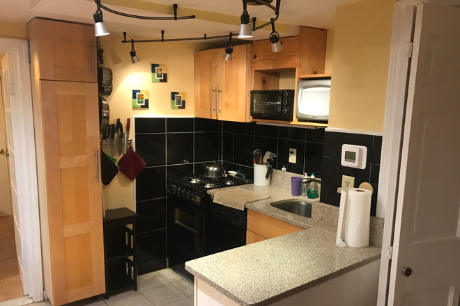 kitchen - FULLY FURNISHED 1 bdrm in amazing mid-Cambridge location! 1 month up to renewable 1 year lease Condo