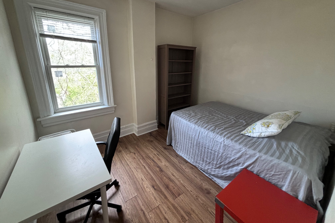 2nd floor room 1 - Furnished Private Rooms | Red Brick Victorian Student CoLiving Home | Divided Units | 10 Min to UofT