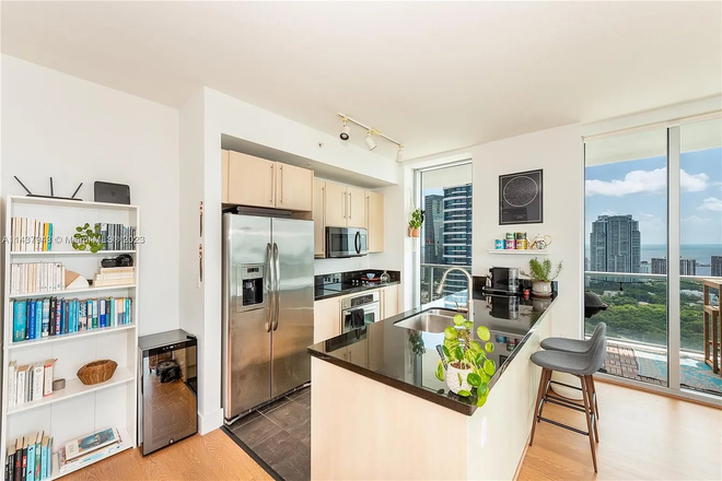 Kitchen - 2 BR Corner Unit at Axis on Brickell! Apartments