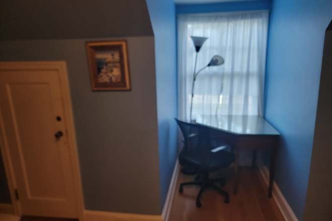 Desk area and small storage space - Furnished Decatur Room $900 on Emory/MARTA bus lines