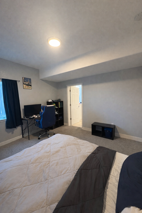 Bedroom (furniture not included) - Private Room with attached bathroom, walk in closet, & more House