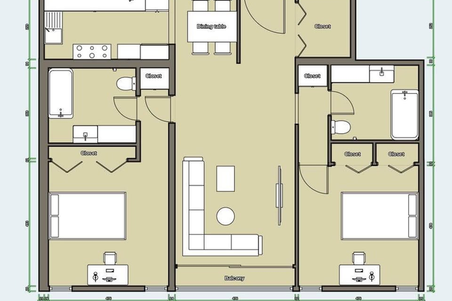 floor plan - Ashley House Building