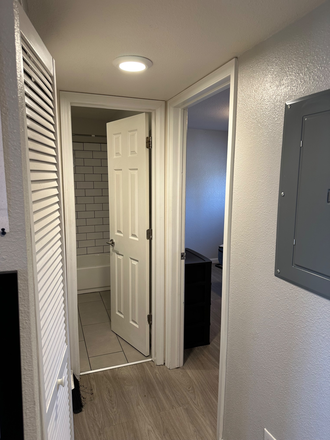 Bedroom/Bathroom entrance - Lime Apartments