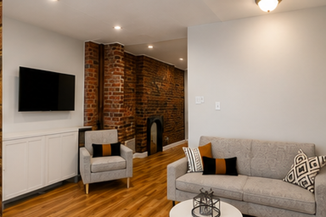 Living Room - Limited-Time August Special: $1 Rent for August. Townhome