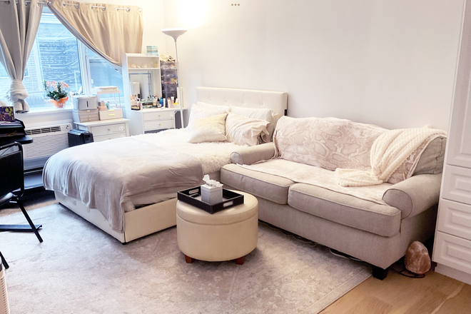 Bedroom area - Short-Term Sublet at Harvard/MIT Campus (Furnished Large Studio)
