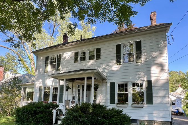 front of house - Furnished room(s) in gracious neighborhood -- walk to town, college, parks, bus
