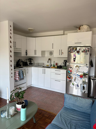 Kitchen - Room in 3-bed townhouse 162 sqft 1 current roommate Near UofT & College St Female only $1,