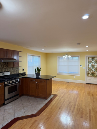 Dinning room - Modern apartment - 2 bedrooms, 1 bath, dinning and living room, hardwd floors, on street parking.