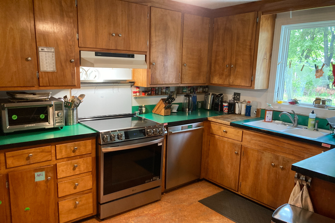 Main kitchen - 2 BR home, child- and dog-friendly, 15 min walk to UMass