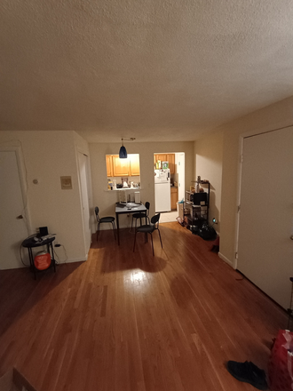 Main room (dining area side) - 1 Bed Sublet in 2 Bed 1 Bath Allston Apartment for Summer Months