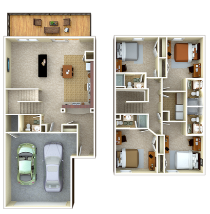 Floorplan - Irish Crossings