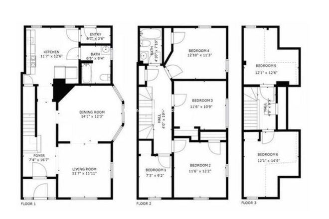 1 - ALLSTON OFF CAMPUS 6 BED SINGLE FAMILY NO FEE NO SEC DEP AVAIL 9/1/26! House