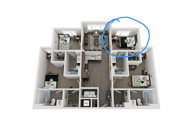 Layout - The Verge Apartments