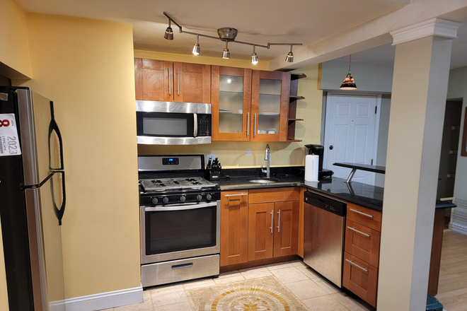 kitchen - Harvard Square Furnished 2 Bed. Undated Kitchen & Bath! Includes Heat! Condo