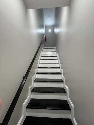 Stairs to Apt C - Newly Renovated 2BR/2BA | Top 3rd Floor | Near Johns Hopkins Triplex
