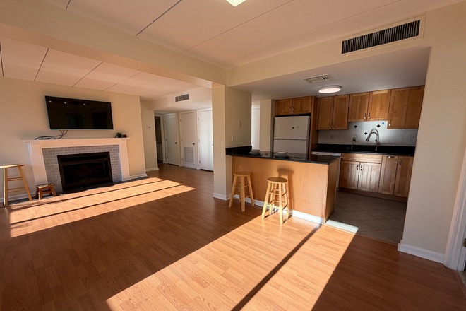 Living room - 85 Brainerd Rd Condo