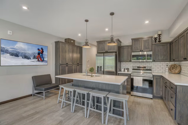 Kitchen - The Luxe 1 Bd Available Apartments