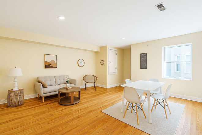 dining room and rest area, brand new furniture - Just a 3-minute walk from Temple University’s Art Building Townhome