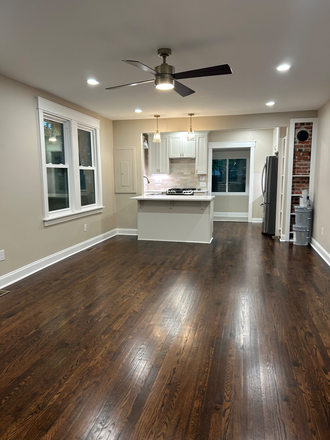 Living Area from Front Door - Newly Renovated 2/1 Home in Ashley Forest/Avondale - MUSC Student Discount