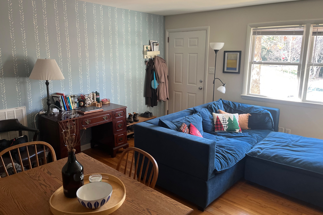 Living room/entryway - Unfurnished Room Available in Carrboro 2BR Duplex