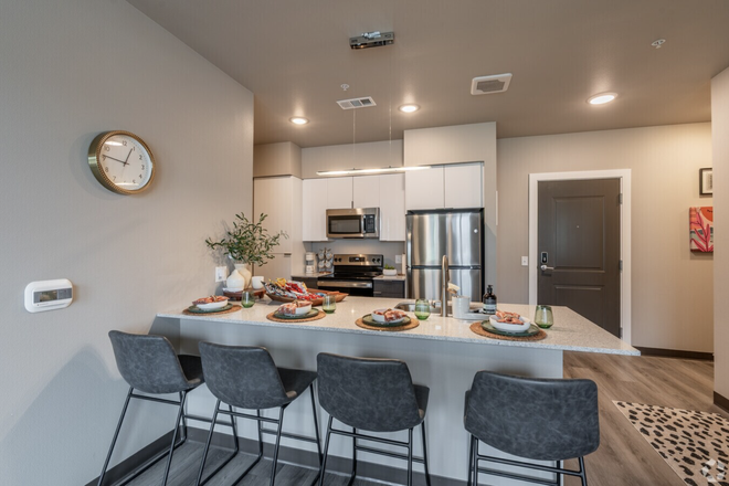 Kitchen - The Standard at Eugene Apartments