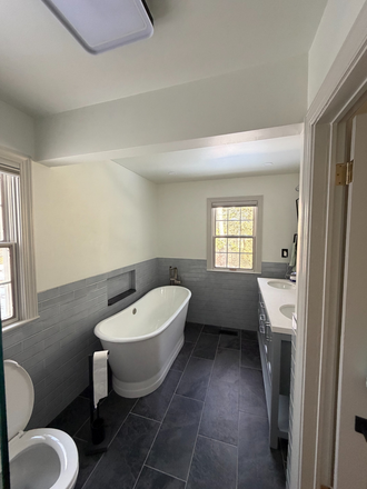 Master Bath - House 1 mile from campus off of Jamestown Road!