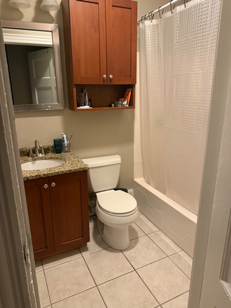 main bathroom! :P - 166 Hillside St Apartments