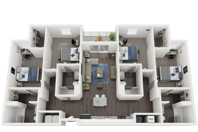 Floor Plan - Parkwest Hillside 2