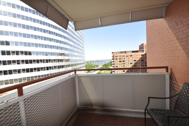 Views from Balcony - PRIME  ROSSLYN  LOCATION FURNISHED Spacious 1 Bedrooms Apart. 716 SF Close Rosslyn Metro, GU, GW Condo
