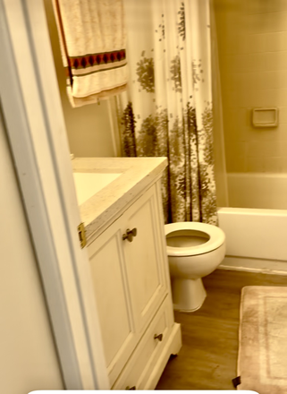 Hall bathroom - Serenity On The River condominium