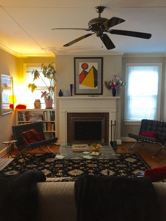 Living room - $800- 2 bedrooms with private bath Near Duke and Hospital House