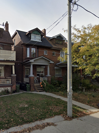 Exterior front —&nbsp;Sorry for the google maps screenshot! - 2 Unfurnished bedrooms in furnished home - by Dufferin station, utilities incl