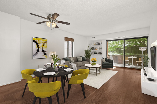 Living & Dining Area - Glover Park Gem -- Available June 26