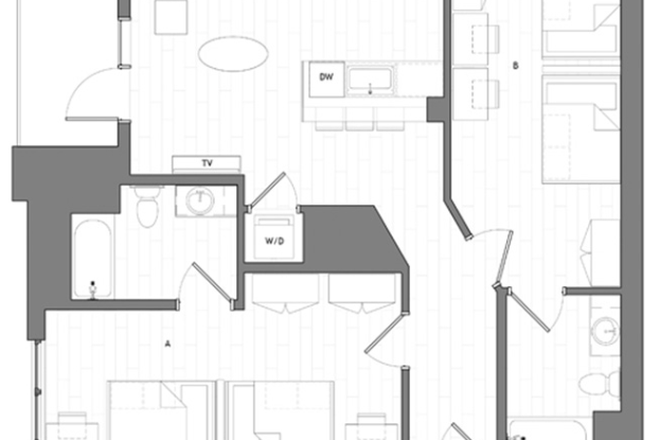 Floorplan - Identity Logan Park Apartments