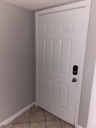 front door with keyless entry - 2/2 Apartment in Davie with Private Bathrooms