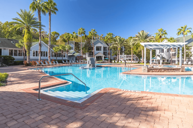 Pool - 🔥 Immediate Sublease Available at Hideaway Gainesville | Upgraded 4 by 4 | $600 Rent Apartments