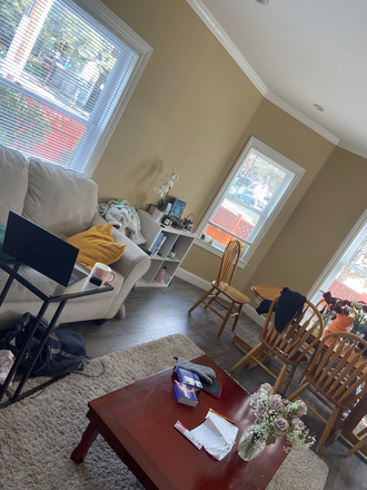 Living Room - Townhouse with full kitchen, living room, and study room