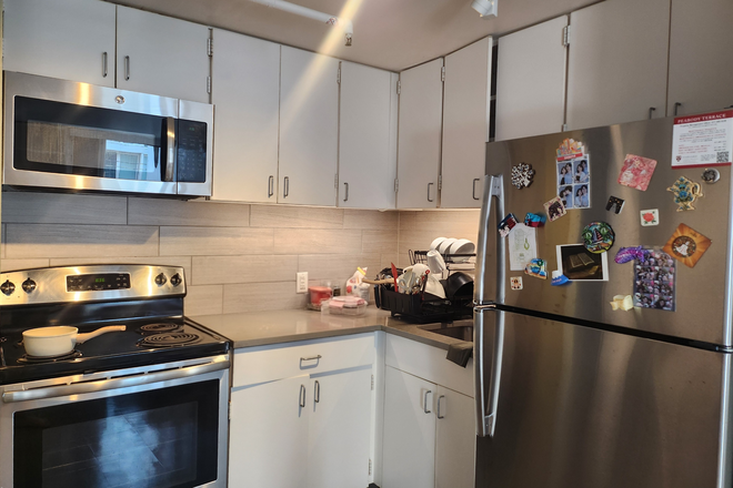 kitchen - 1B1B Apartment by Charles River / fully furnished / 10 mins walk to campus / Flexible lease term