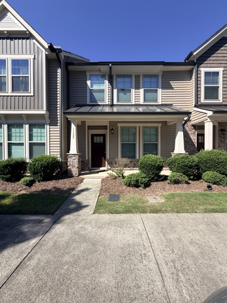 Front of Townhouse 1122 - The Townhomes of Midtowne at Meridian