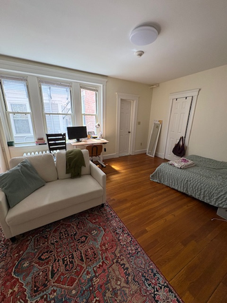 Bedroom/Living Area - Studio apartment close to Harvard Yard