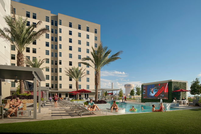 pool - The Ion (formerly Aspire) - Spring/Summer 2026 lease - 1 bedroom/1 bath in a 4x4 - males only