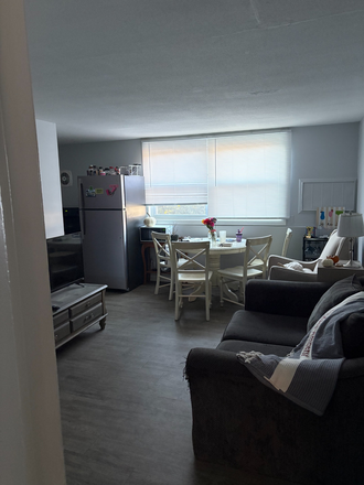 Living Room/Dining Area - One Room Spring Sublet at Cliffside Apartments! 9 min drive to UMass, on PVTA bus line