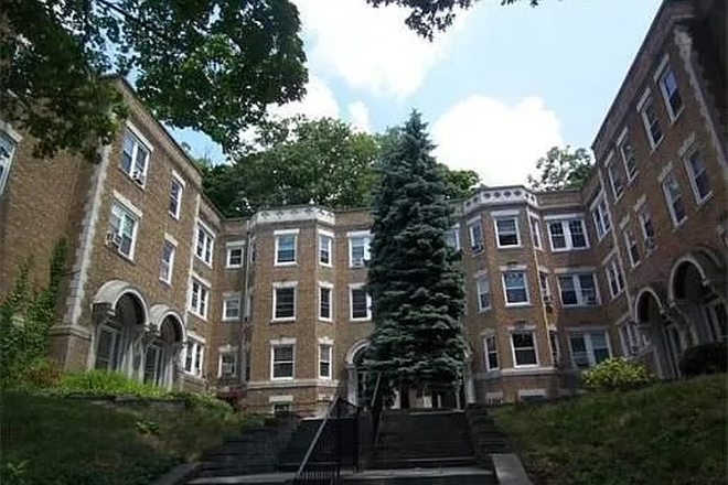 Outside street view - Washington Square Apartment- (3 bed/2 bath)