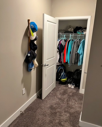Closet area - The Standard Tampa Apartments