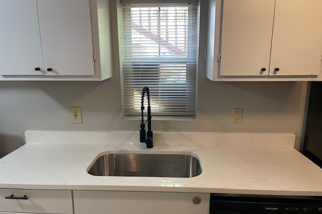 Fully Remodeled Eat In Kitchen - New appliances, countertops, lower cabinets, and floors - Fully Remodeled Hampton Park Duplex Close to Campus Duplex