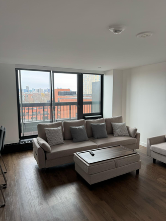 Living room - Summer Sublet Bedroom in 2BR Duplex – Soldiers Field Park (Allston / Harvard) Apartments