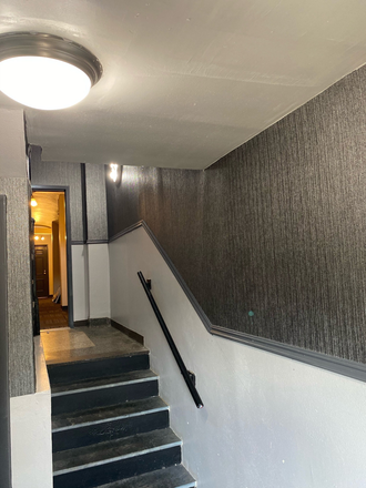 building foyer - 308 Clara Ave, unit 23,  0.9 Miles from Campus, WashU Shuttle stops at Front Door of Building